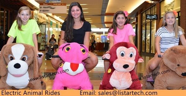 Mall Animal Ride Kids Natural World Toy Animals Electric Animal Ride on Car for