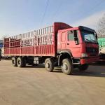 Good Performance HOWO 8X4 Cargo Truck with 6m Cargo Box Dimensions