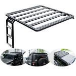 High- 4x4 Side Ladder Support Car Ladder Clamp for Jeep Wrangler JK Size 840*400
