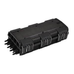 Wholesale Black Fiber Splice Closure FTTH Horizontal Type Outdoor Splicing 96 Cores Optical Fiber Optic Splice Enclosure from china suppliers