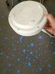 BPA Free Washable Silicone LED Sleep Light Projector AAA Battery Powered For