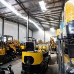 Mini Excavator EPA Smallest Mini Digger Digging Distance 5523mm
