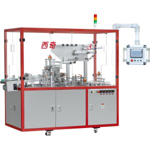 80-130pcs/min High Speed Toothpaste Automatic Overwrapping Machine with CAM