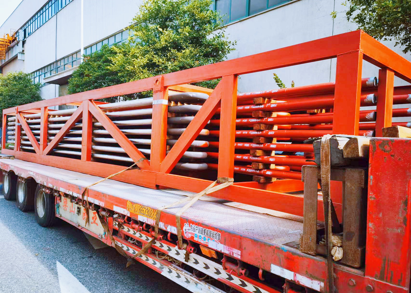 Round Horizontal / Vertical Boiler Superheater Coils Customized For Power Plant Industrial Boiler