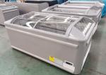 Static Cooling Grocery Display Island Merchandiser Freezer