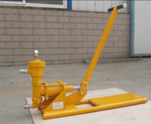 Wholesale 0-1.0Mpa high pressure manual cement grout pump for no electricity place use from china suppliers