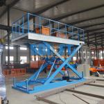 3500kg Hydraulic Scissor Car Lift , Auto Scissor Lift For Workshop Use