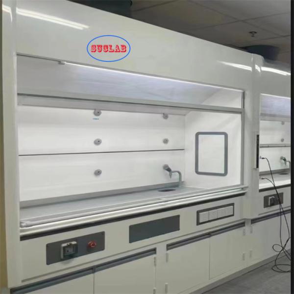 Microcomputer Control System Chemical Fume Hood Pp Ventilation Cabinet for