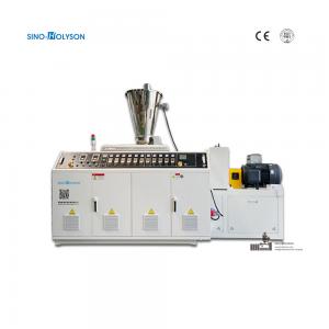 China 37kw PVC Rain Gutter Profile Extrusion Line Making Machine 42 Rpm on sale