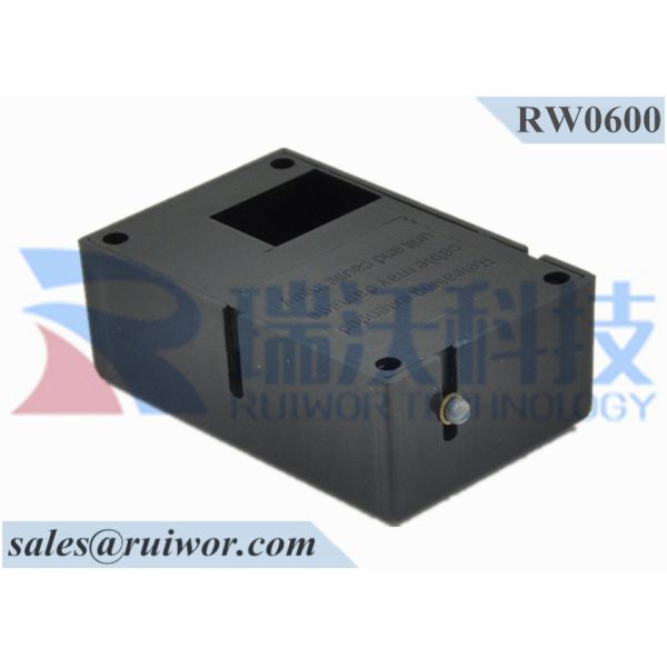 RUIWOR RW0019 Adhesive Circular Metal Plate work with Anti Theft Pull Box / Retractable Security Tether / Cable Recoiler
