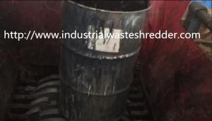 Wholesale Industrial Metal Drum Shredder Machine Custom Output For Hollow Containers from china suppliers