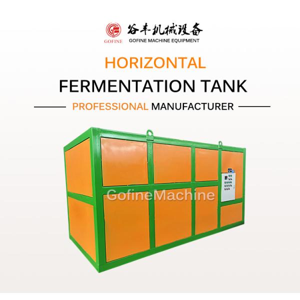 Sheep Manure Fast Decomposed Horizontal Fermentation Tank Cow Manure