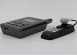 2.4G Frequency Band Black Tour Guide System Used In Large Conference Occasions