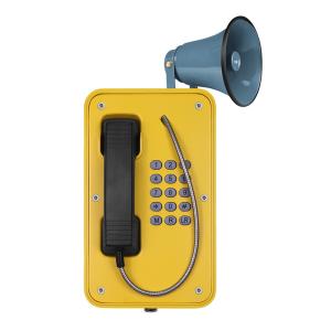 Wholesale Colorful Heavy Duty Industrial Weatherproof Telephone , SOS Outdoor Emergency Phone from china suppliers