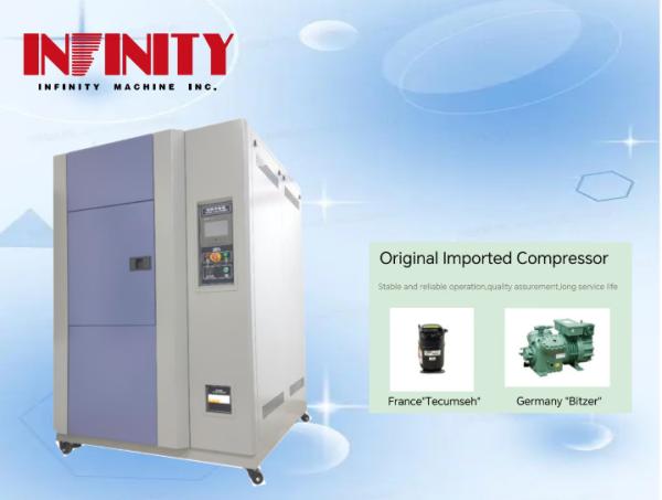GB/T2423.2-2001 Standards Hot and Cold Impact Test Chamber with Water-cooled