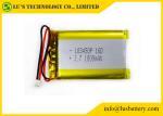 3.7v 1800mah Rechargeable Lithium Polymer Battery 0.5C CC LP103450