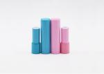 SGS Hot Stamping Cute Empty Lip Balm Containers Cylinder Shaped