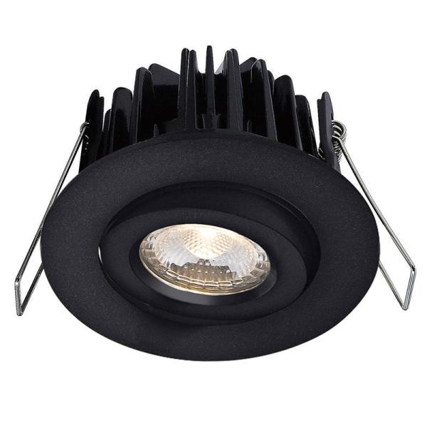 40 Degree Beam Angle 8W Recessed Adjustable LED Downlight 75mm Cut Out LED
