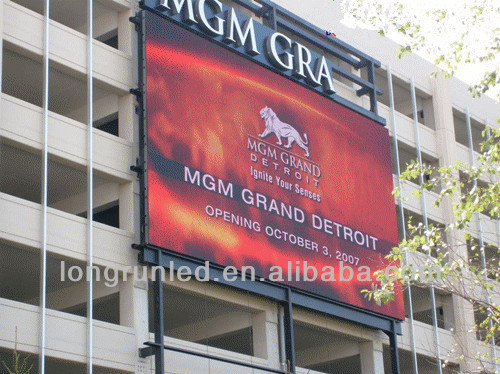 Lightweight Outdoor P10 LED Rental Screen High Gray Scale Quick Assembly