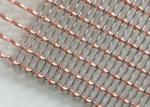 36m Decorative Woven Wire Mesh Room Divider 2.5mm Chrome Mesh Grill