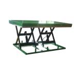 Transverse Double Scissor Lift Tables 2 Ton Max Height 39.37in Large Platform 2