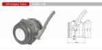 Aluminum Alloy API Adaptor Valve for Tanks Getc806D-100