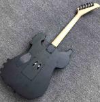 Top Quality 6 Strings Bones Black Skull Electric Guitar