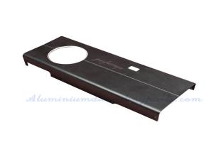 Wholesale Black Anodize Extruded Aluminum Enclosures For Audio / AMP L267 * W95 * H32mm from china suppliers