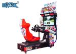 Indoor 32 Inch LCD Video Racing Simulator Car Racing Game Machine
