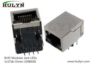 Wholesale Shielded RJ45 Modular Jack Connector, Through Hole Type from china suppliers