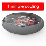 Gray Electric Beverage Cooler, A Must-Have Mobile Beverage Cooler For Summer