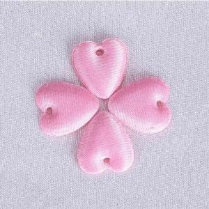 Wholesale Multi-Color Fabric Heart Applique Padded Applique Crafts For DIY Scrapbooks Crafts from china suppliers