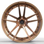 Benz S-Class 22x9.5 and 22x11 Custom Bronze 2-PC Forged Aluminum Alloy Rims
