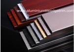 Durable Brushed Aluminium Skirting Perth / Board 60mm Height House Decoration