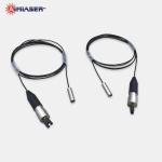 Green Coaxial Fiber Pigtailed Laser Diode Module Single Mode 520nm 30mW 4um