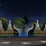Customized easy and simple install water fountain