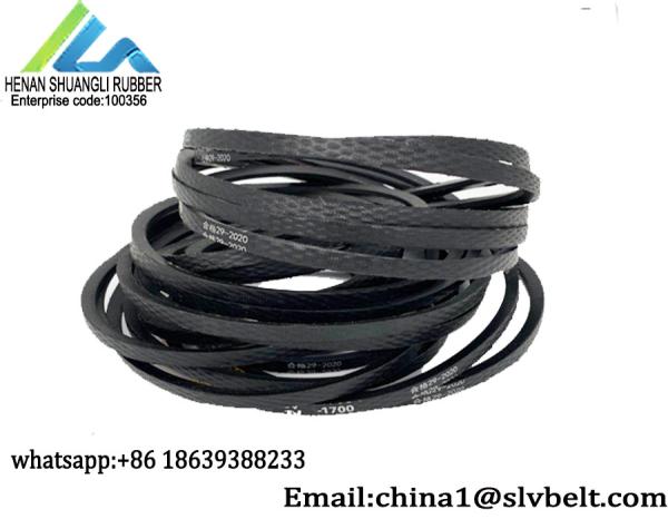 Rubber Solid Driving 3V 9N Industrial Solid V Belt Zero Elongation Flex