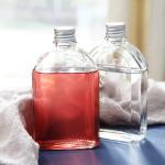 Top Quality Thickening Cold Beverage Liquor Glass Bottle With Aluminum Lid