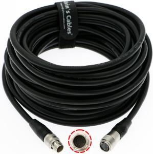 Wholesale Alvin’S Cables Hirose 20 Pin Male To Female Extension Cable For Canon CN-E18-80mm Lens To FPD-400D| ZSG-C10| ZSD-300D Co from china suppliers