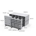 Manual High Density Shelving For Files Collection , Light Gray Mobile Shelving