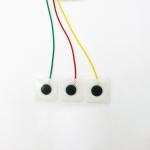 Pediatric Disposable ECG Electrode Cable With 3 Lead ECG Cable IEC