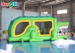 Inflatable Dry Slide Jumping Bouncer Outdoor Indoor Green Alligator Inflatable