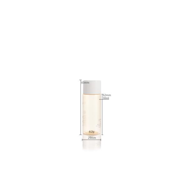 30ml Cosmetic Screw Cap Inner Stopper Small Sample Bottle
