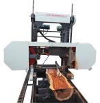 horizontal cheap bandsaw mill with electric/diesel/petrol engine power