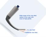 Veterinary use flexible endoscope Fiber Optic Anesthesia video laryngoscopy