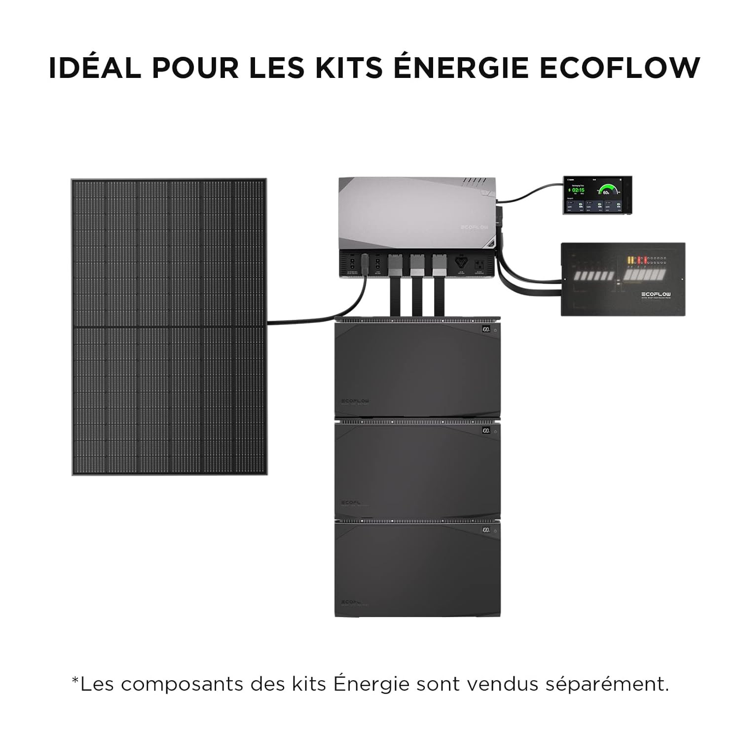 Monocrystalline 100 Watt Solar Panel Complete Black For Camper Boat Rimorchi Camper Marine
