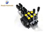 Hydraulic Solenoid Directional Valve 60 L / Min 16 Gpm Electric Solenoid 12v +