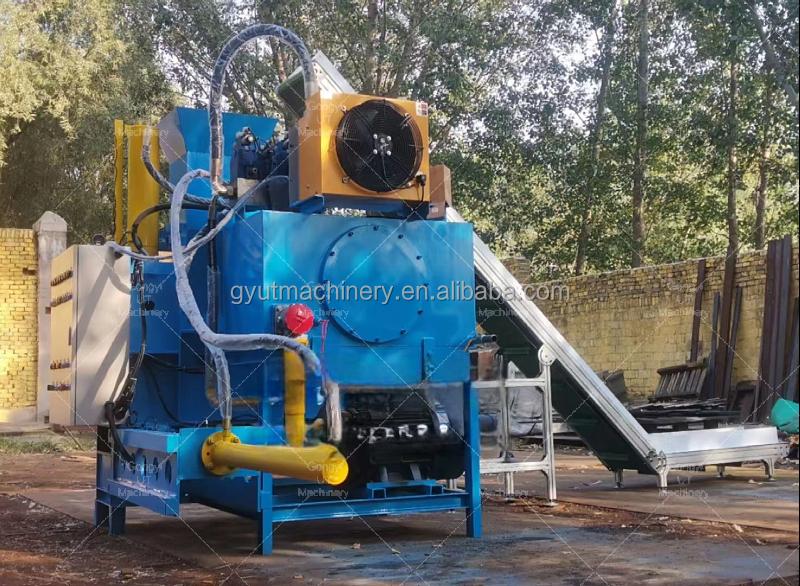 Wood Shaving Bagging Machine for Wood Chips Sawdust Baling Press Baler Electric Driven