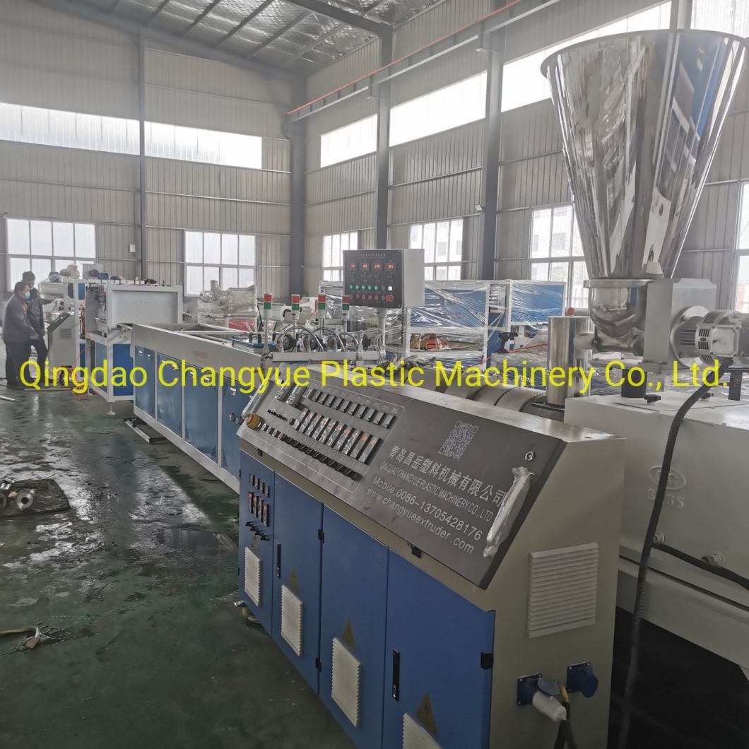 Plastic PVC Pipe Extruder / Plastic PVC Pipe Conduit Extruder Machine