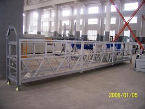 Wholesale 800 Rated Load Personalized Rope Steel Suspended Rope Platform For Building Maintenance from china suppliers